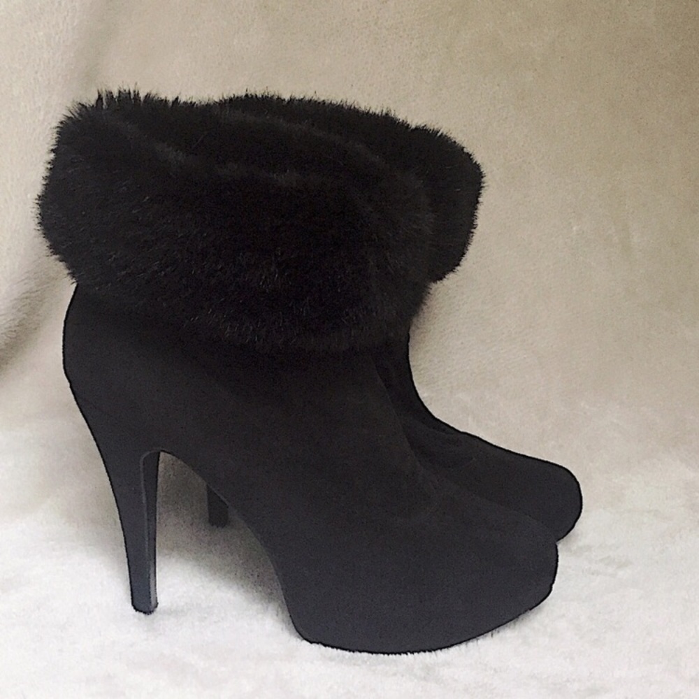 Black Stiletto Booties